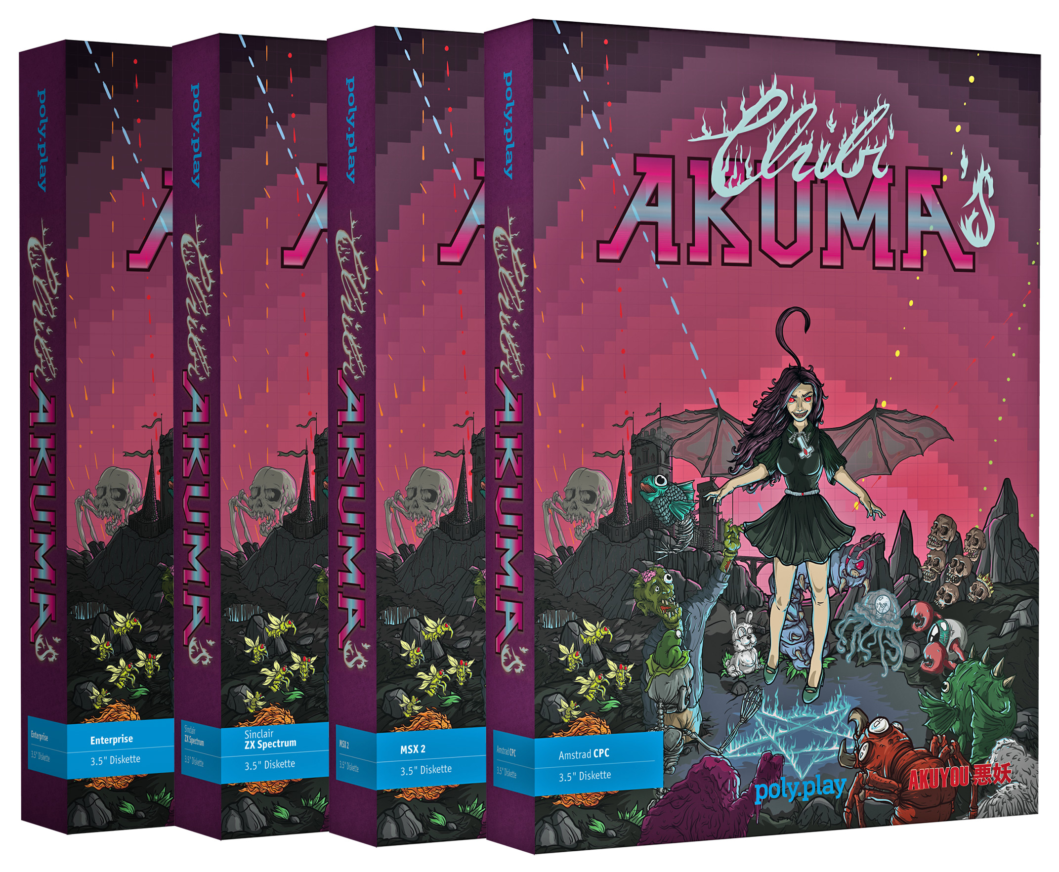 Erste Multi-Plattform-Veröffentlichung: Chibi Akuma’s - 