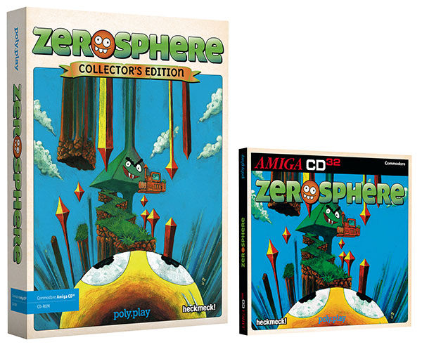 Zerosphere für Amiga und CD32 erschienen - 