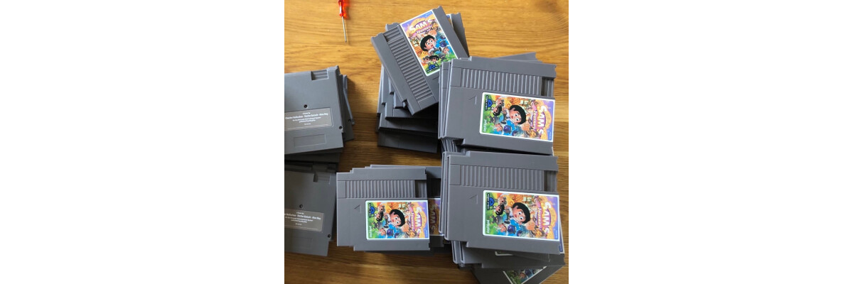 Sam’s Journey NES: Manufacturing In Progress - 