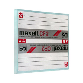 3" Floppy Disk Label (Maxell)