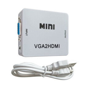 VGA2HDMI Mini - VGA-HDMI-Konverter (weiß)