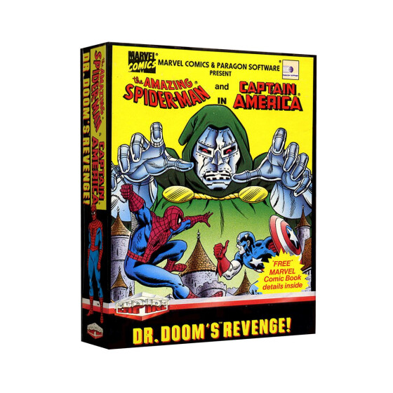 The Amazing Spider-Man and Captain America in Dr. Dooms Revenge!