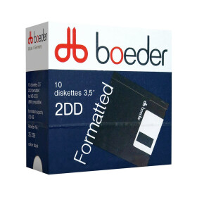 3,5" Disketten 2DD "Boeder"