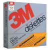 5,25" Disketten DD "3M" inkl. Reinigungsdiskette