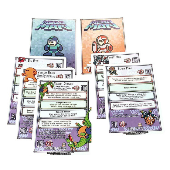 Mega Man Pixel Tactics - Proto Man Edition - Card Game