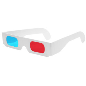 Anaglyph 3D Glasses (red/green)