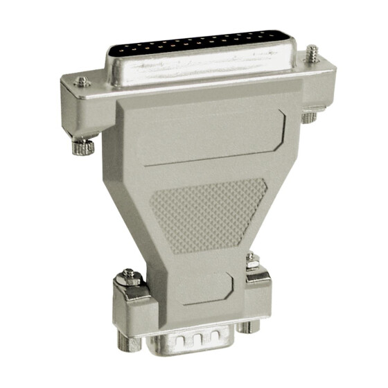 Serial Port Adapter DB9 männlich / DB25 männlich