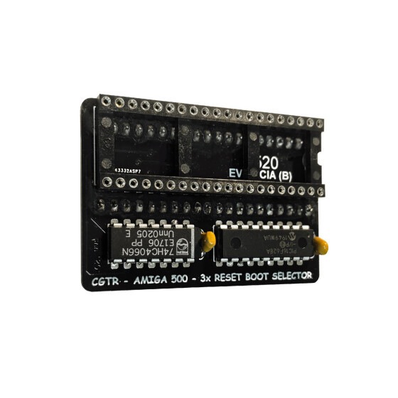 Amiga 500 Boot Drive Selector (switchless)