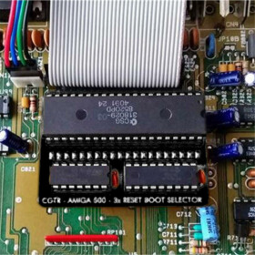 Amiga 500 Boot Drive Selector (schalterlos)