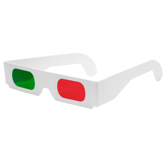 Anaglyph 3D Glasses (red/green)