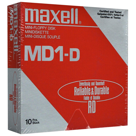 5,25" Disketten MD1-D "Maxell"