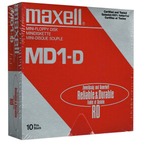5,25" Diskettes MD1-D "Maxell"