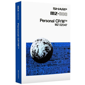 Personal CP/M - Sharp MZ-2Z047