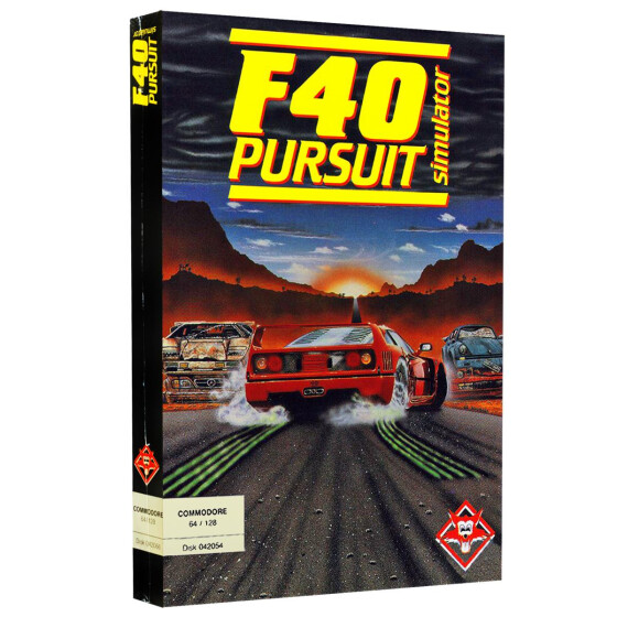 F40 Pursuit Simulator (Crazy Cars II) - Small Box