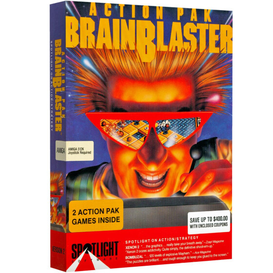 Action Pak: BrainBlaster (Xenon 2 + Bombuzal)