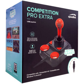 Competition Pro Extra - USB-Joystick (inkl. 25 Retrogames)