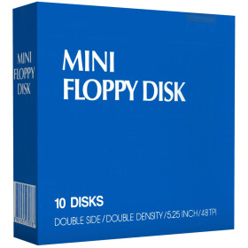 5,25" Disketten DD "Mini Floppy Disk"
