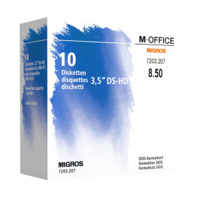 3,5" Disketten HD "Migros"