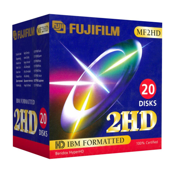 3,5" Disketten HD "Fuji Film" 20er-Pack