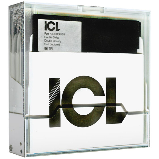 5,25" Diskettes DS/DD 96tpi "ICL" in Box