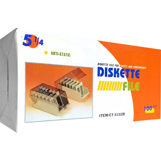 5,25" Diskette File 100