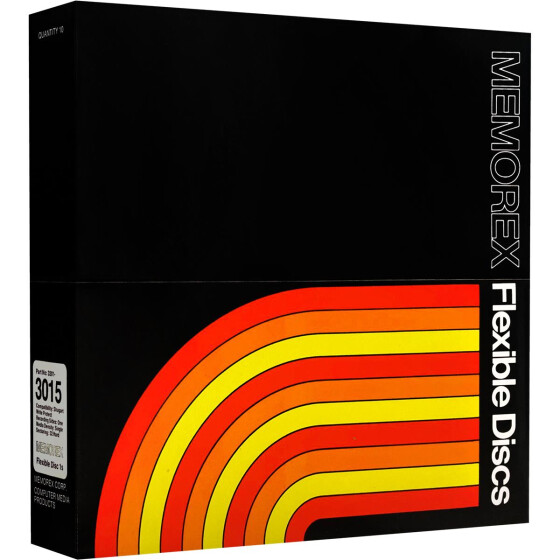 8"-Disketten SS/SD 32 Hard Sectors "Memorex"