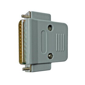 23-Pin D-Sub-Stecker männlich mit Gehäuse (Set)