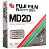 5,25" Disketten DD "Fuji Film Super HR color" (blau)