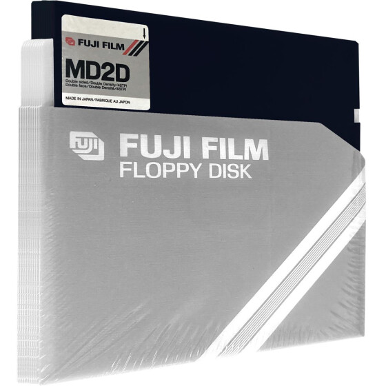 5,25" Disketten DD "Bulk" (schwarz)