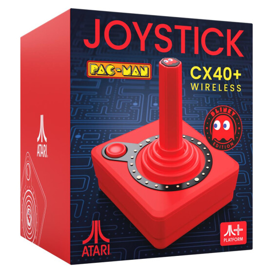 Atari CX40+ Joystick - Wireless - Blinky Edition (red)