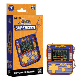 Super Micro BurgerTime Keychain Gamer