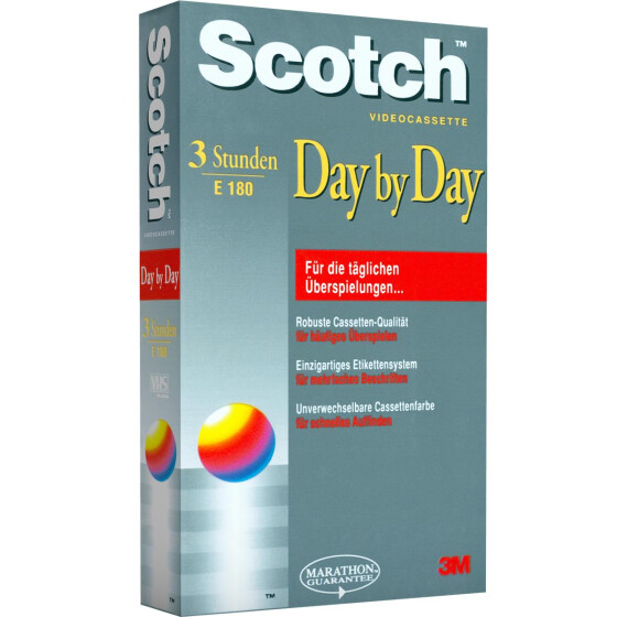 VHS-Kassette Scotch Day by Day E 180