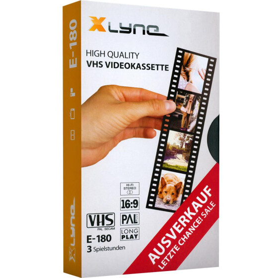 VHS-Kassette Xlyne E-180