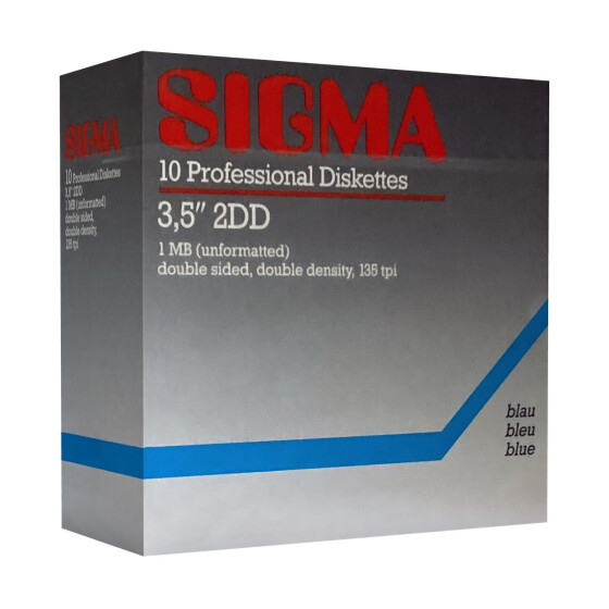 3,5" Disketten 2DD "Sigma"