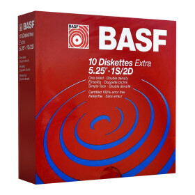 5,25" Disketten 1S/2D "BASF Extra"