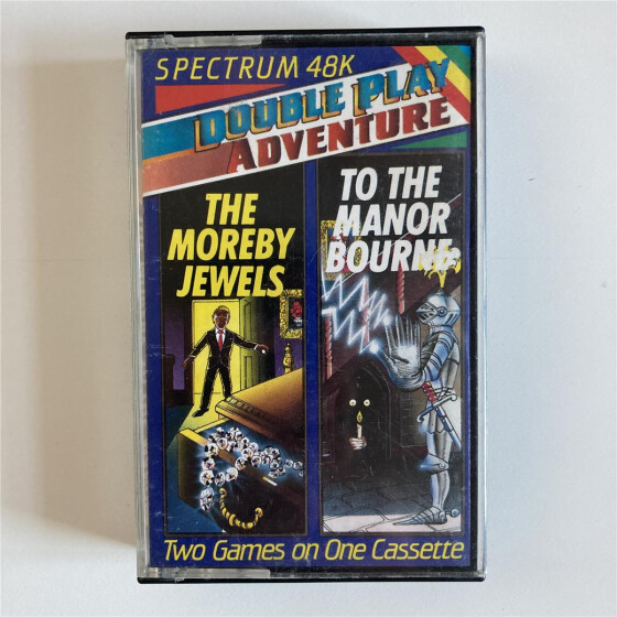 Double Play Adventure 6: The Moreby Jewels & To the Manor Bourne - Spectrum 48k