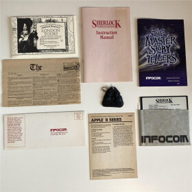 Sherlock: The Riddle of the Crown Jewels - Apple II
