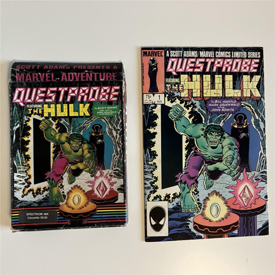 Questprobe featuring The Hulk - Spectrum - incl. Original Comic