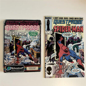 Questprobe featuring Spider-Man - C64 - incl. Original Comic