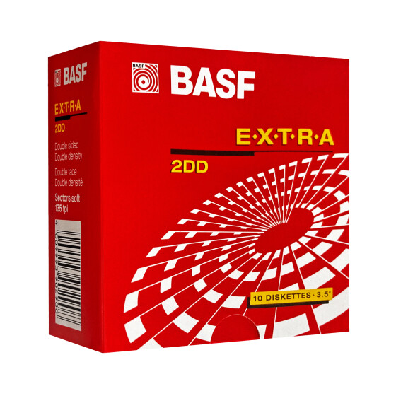 3.5" Diskettes 2DD "BASF Extra"