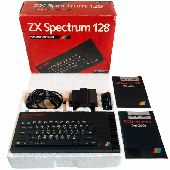 Sinclair ZX Spectrum 128 in Original Box