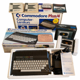 Commodore Plus/4 in OVP (Computer-Lernkurs)