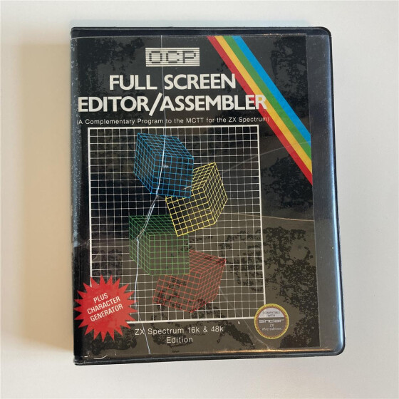 Full Screen Editor/Assembler - Spectrum