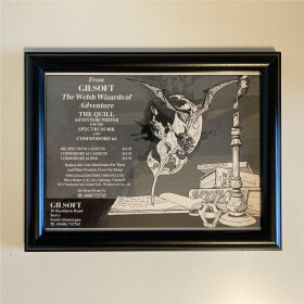 Gilsoft / The Quill - Print/DTP template, framed