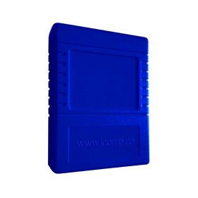 Cartridge Case Commodore 64/128 - blue (icomp)