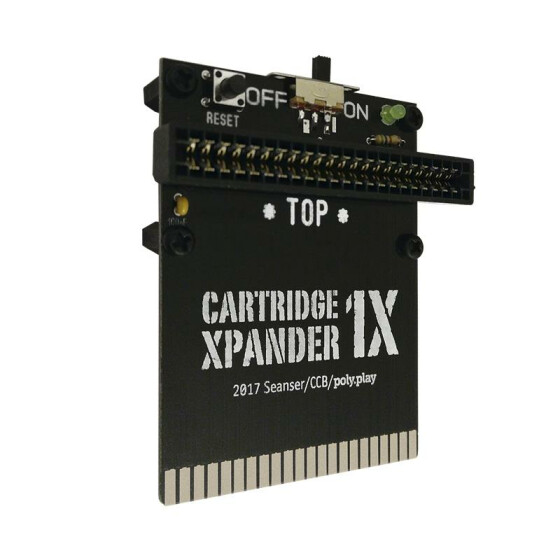 Cartridge Xpander 1X - black (Commodore 64)