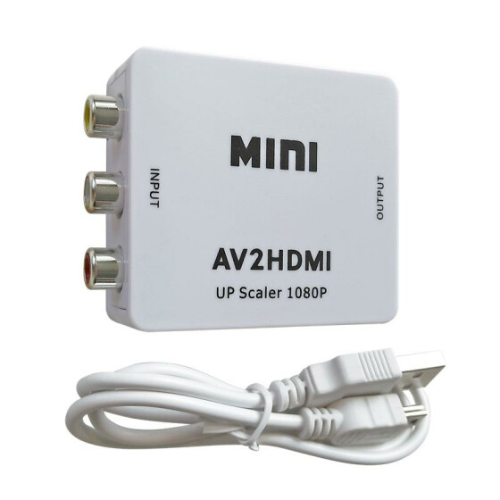 HDMI2VGA Mini - HDMI VGA Converter (white)