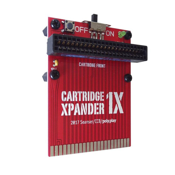 Cartridge Xpander 1X - red (Commodore 64)