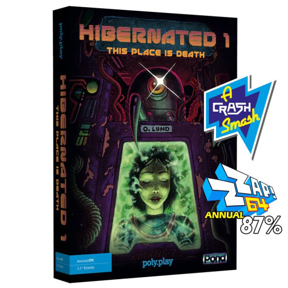 Hibernated 1: This Place is Death - Collectors Edition - CPC 3.5" Diskette