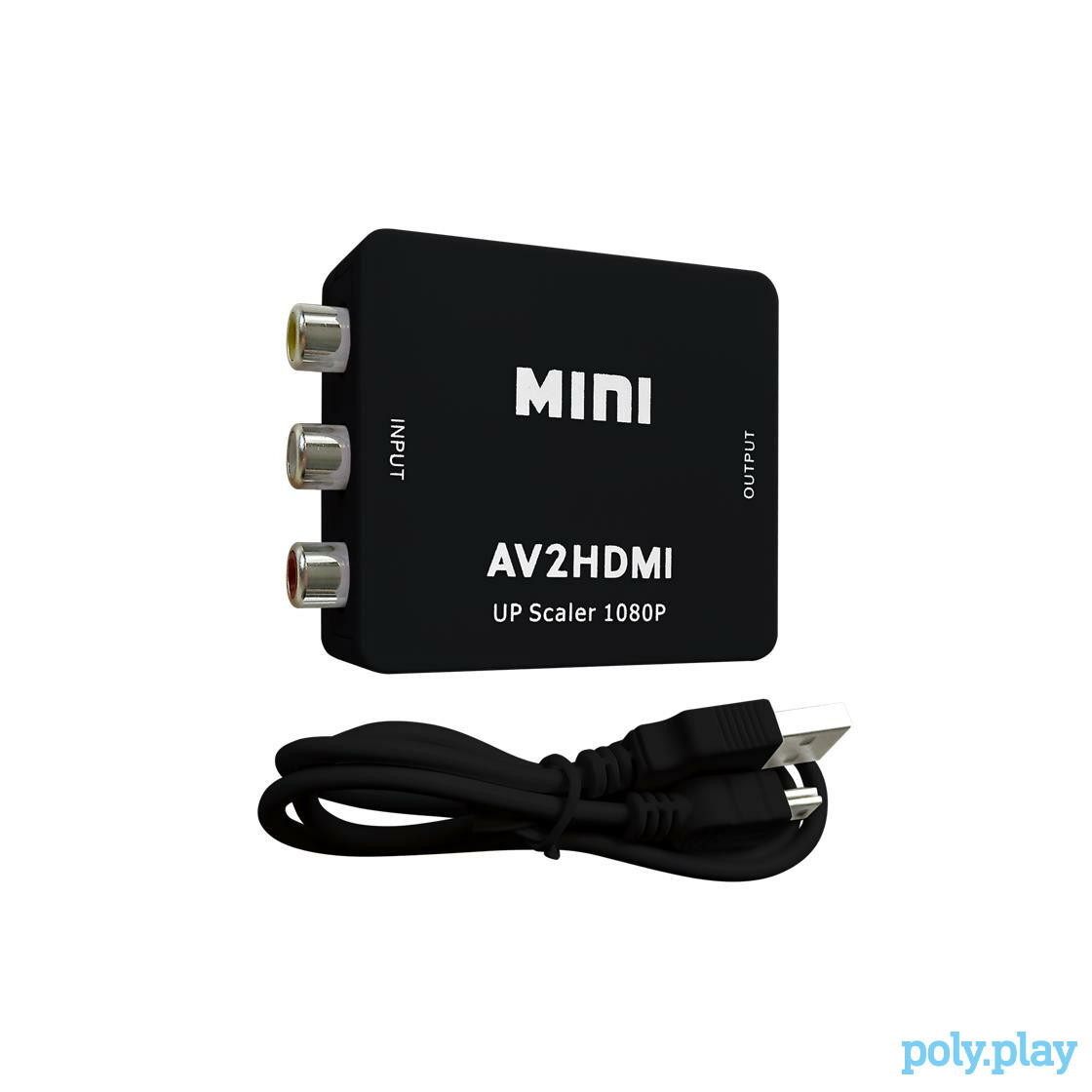 AV2HDMI Mini - AV Composite HDMI Converter (black)